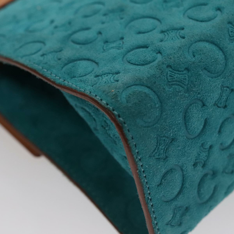【日本直送】CELINE C Macadam 帆布手提包 藍色 正品 107897-11