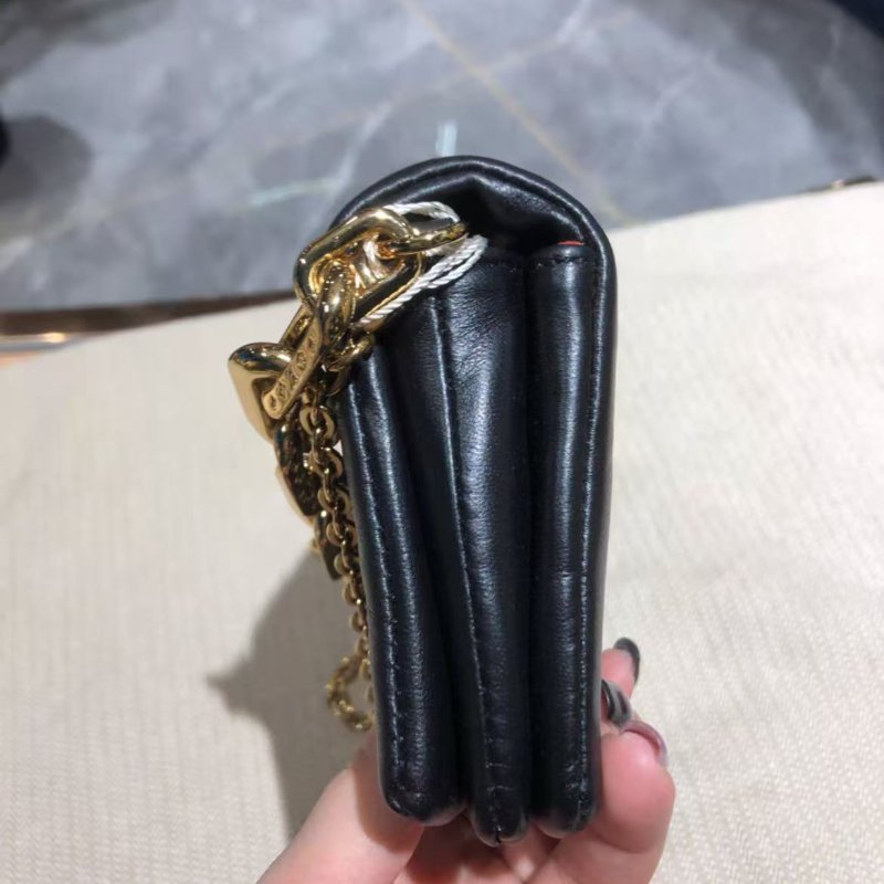 LV 黑色牛皮 coussin mini 13*10cm 98新配件塵袋-2