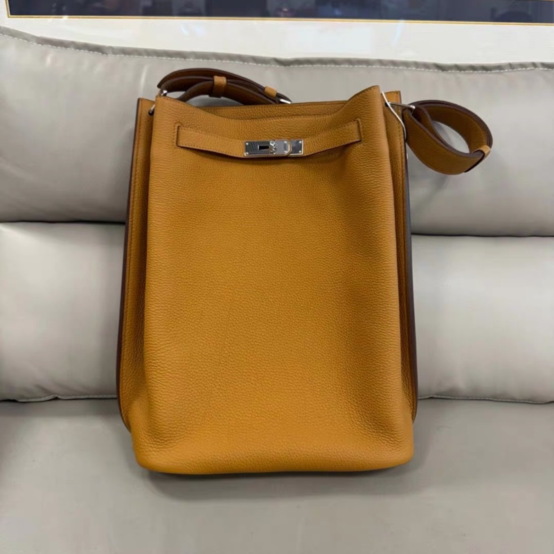 98新 💓 Hermes愛馬仕TC皮so Kelly 26古銅色銀扣R刻-0