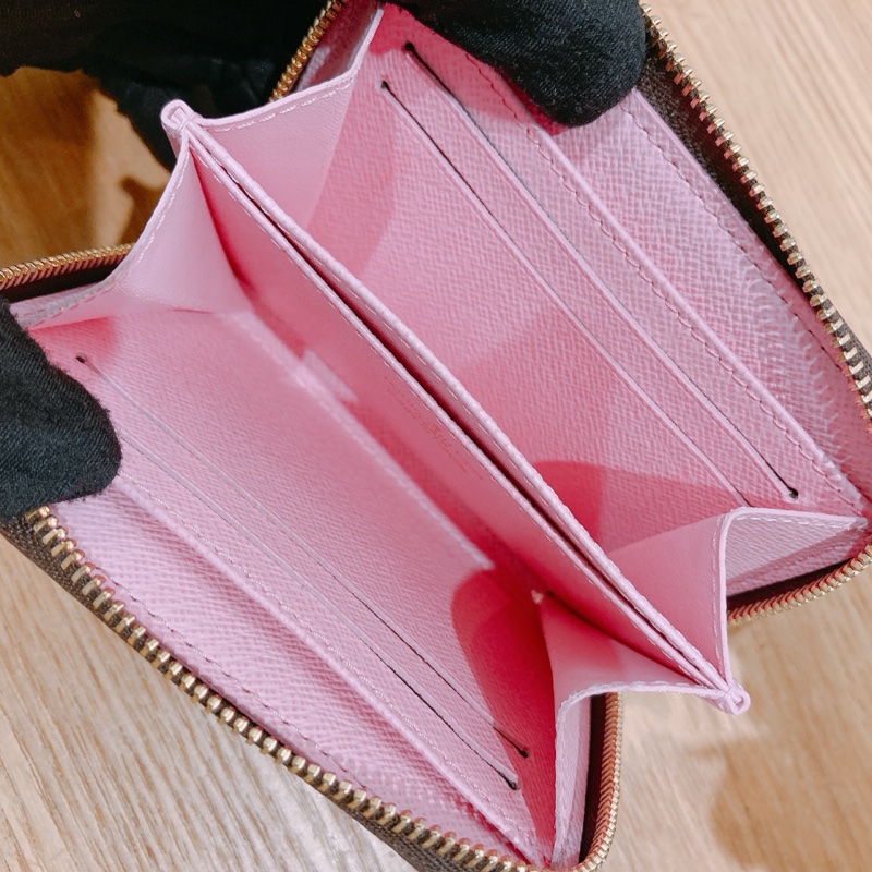 TW4285 LOUIS VUITTON 路易威登經典棋盤紋聯盛款拉鍊銀包ZIPPY COIN PURSE-12