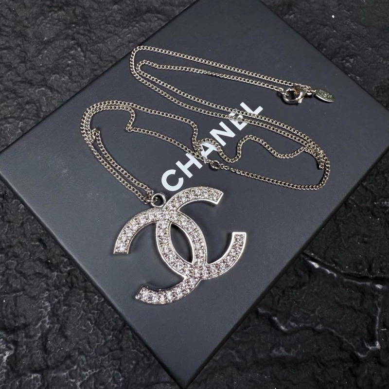 🈶購證 #近新閒置 香奈兒大雙c logo毛衣鏈/項鍊-13