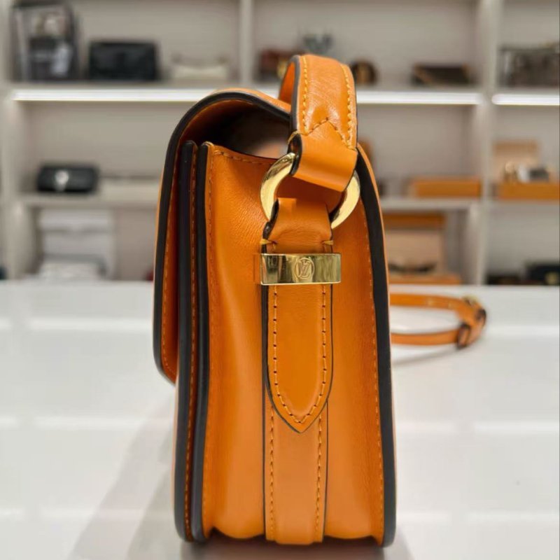 LV Pont 9橘色斜背包 23*15cm 97新 配件塵袋-2