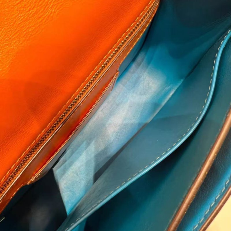 LV Pont 9橘色斜背包 23*15cm 97新 配件塵袋-4