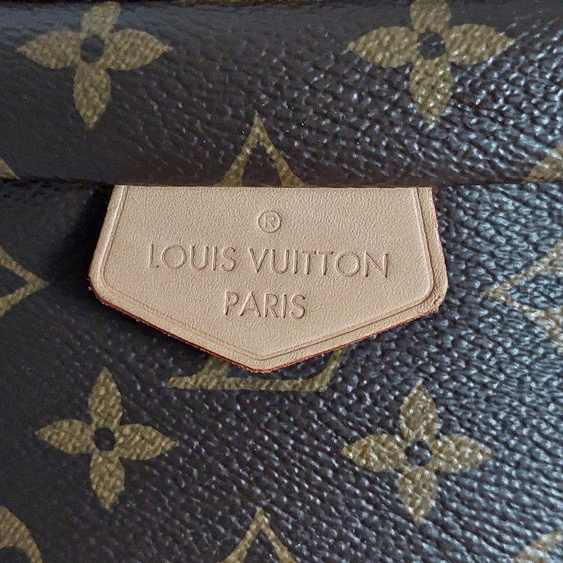 LV M43644 Bumbag🎀現品實拍 🎀 9.3成新Monogram老花字紋 腰包 斜背包 胸口包-42