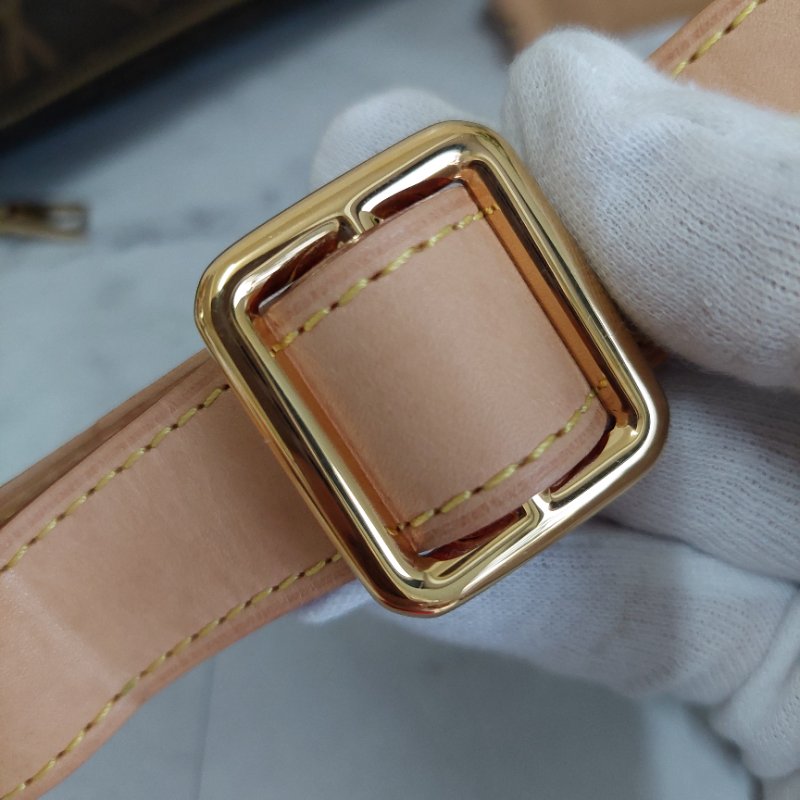 LV M43644 Bumbag🎀現品實拍 🎀 9.3成新Monogram老花字紋 腰包 斜背包 胸口包-64