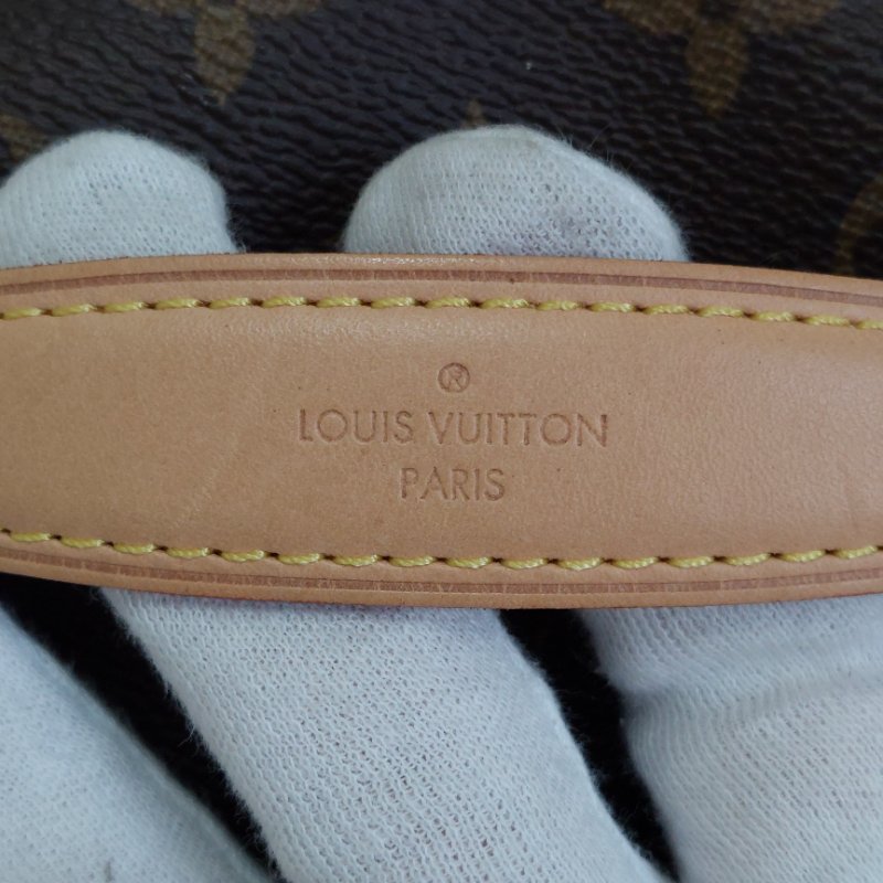 LV M43644 Bumbag🎀現品實拍 🎀 9.3成新Monogram老花字紋 腰包 斜背包 胸口包-81