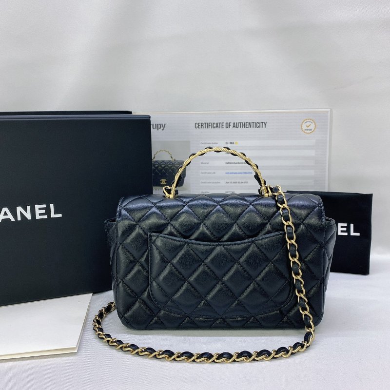 CHANEL 季節黑金手柄Handle 20-1