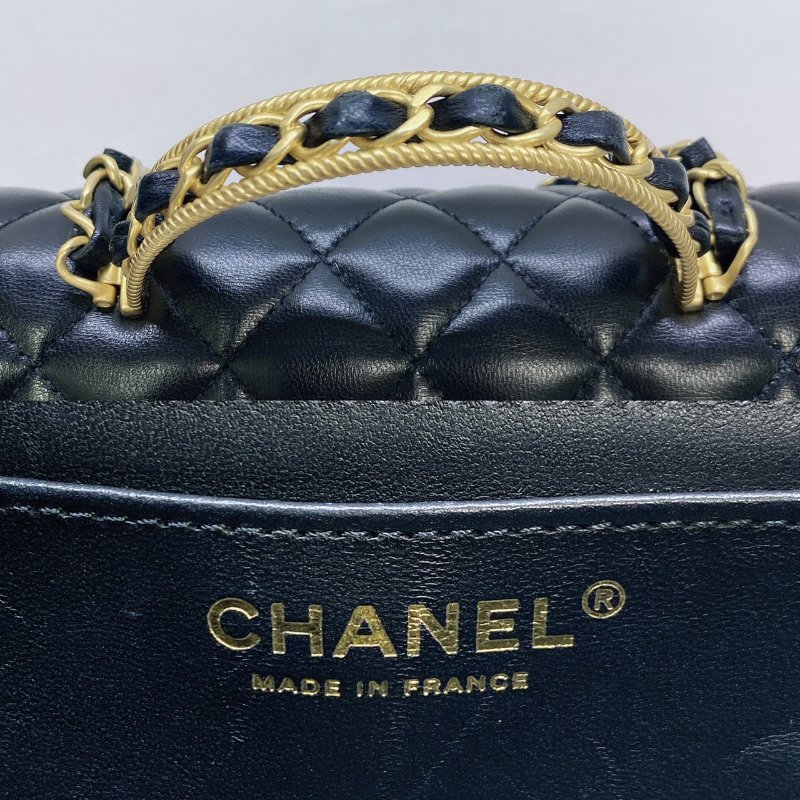 CHANEL 季節黑金手柄Handle 20-6