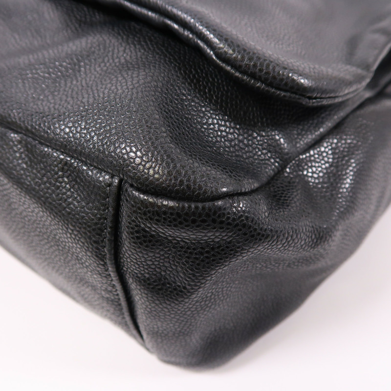 CHANEL 牛皮皮革Chain Shoulder鏈帶肩背袋-8