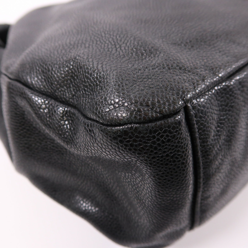 CHANEL 牛皮皮革Chain Shoulder鏈帶肩背袋-11