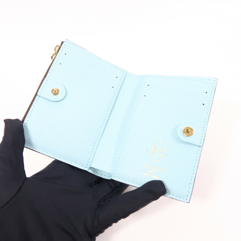 LOUIS VUITTON Monogram Lisa Wallet金扣錢包-4