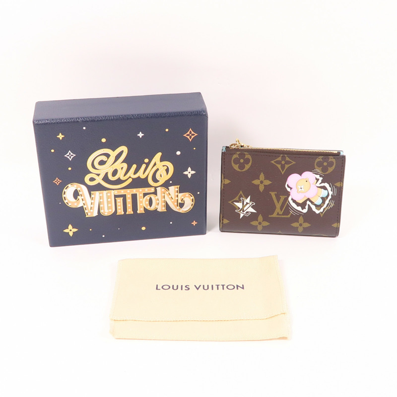 LOUIS VUITTON Monogram Lisa Wallet金扣錢包-7