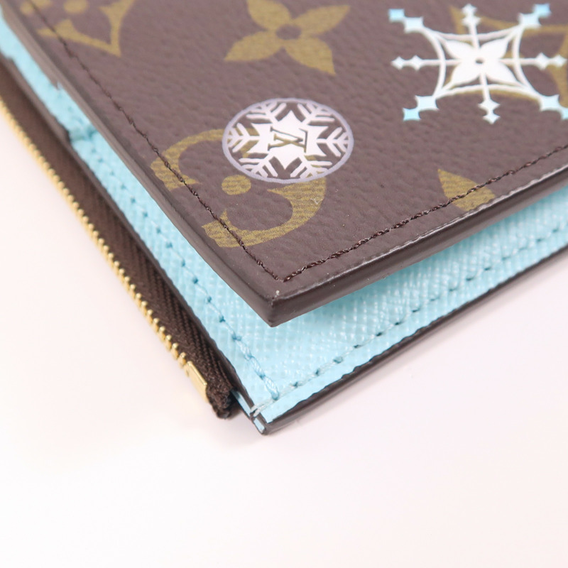 LOUIS VUITTON Monogram Lisa Wallet金扣錢包-9