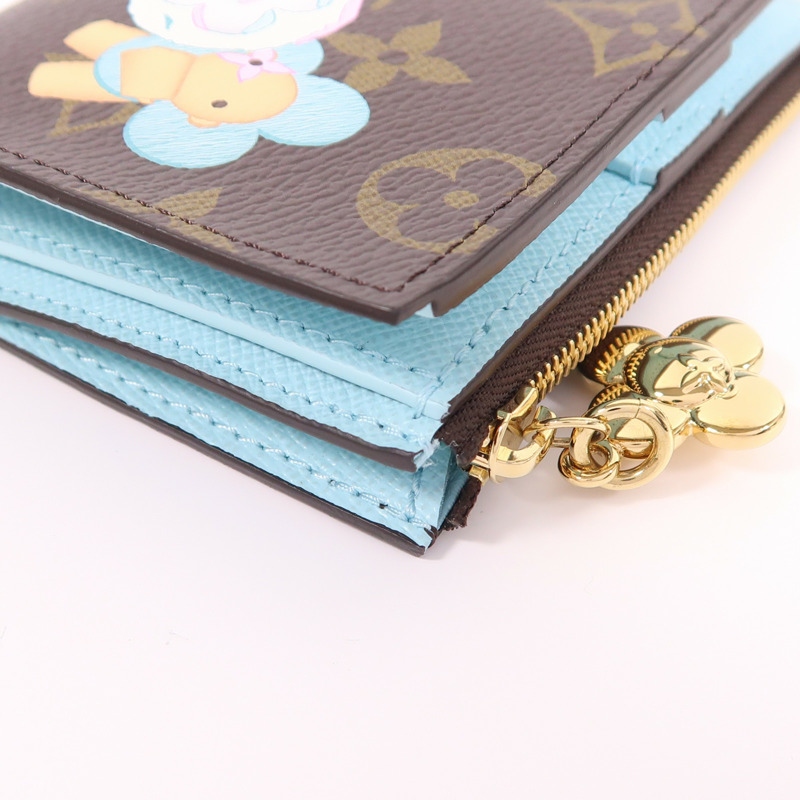 LOUIS VUITTON Monogram Lisa Wallet金扣錢包-10