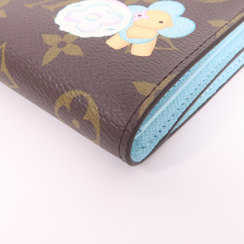LOUIS VUITTON Monogram Lisa Wallet金扣錢包-11