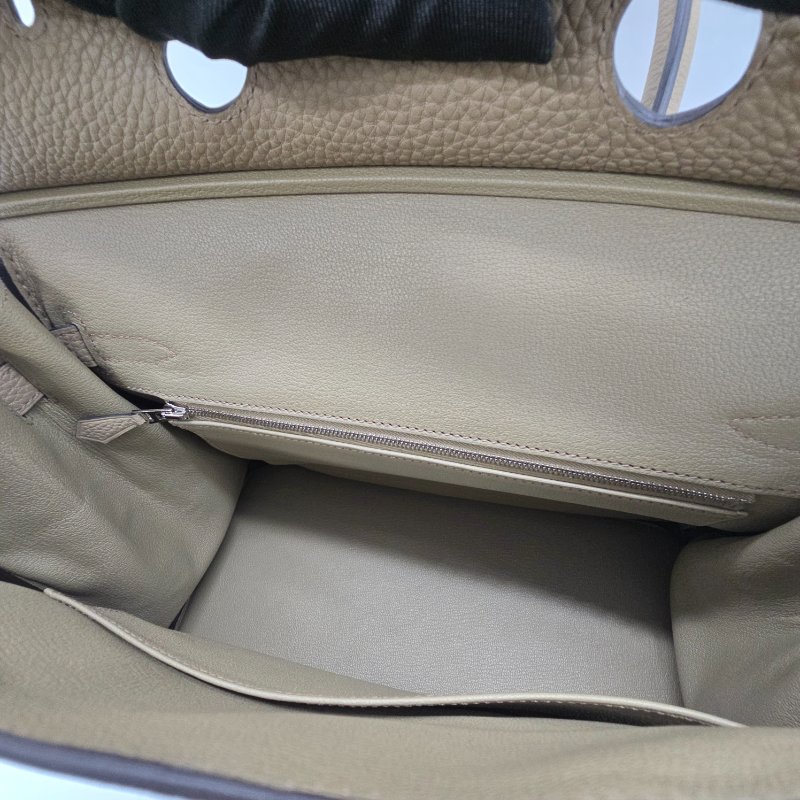 【全套全配】小編實拍🔥 2024新色|Hermès Birkin 30 馬爾法米|Togo皮銀扣|閒置品-14