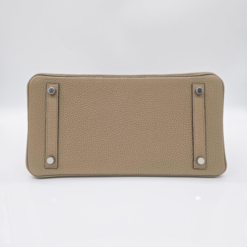 【全套全配】小編實拍🔥 2024新色|Hermès Birkin 30 馬爾法米|Togo皮銀扣|閒置品-9