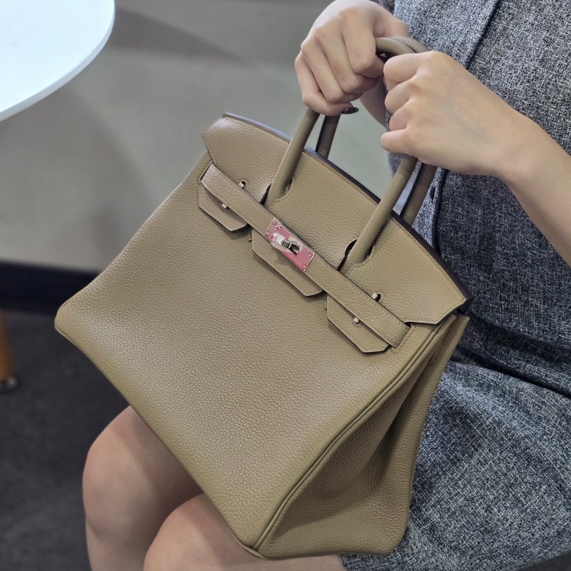 【全套全配】小編實拍🔥 2024新色|Hermès Birkin 30 馬爾法米|Togo皮銀扣|閒置品-2