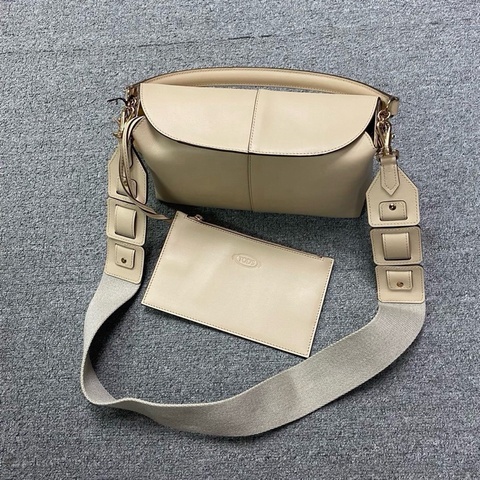 促銷品 TOD’S T Case Mini 單肩/手提包 米色