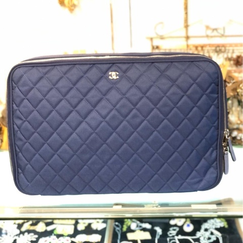 Chanel尼龍2012 Christmas Laptop筆記本型電腦包