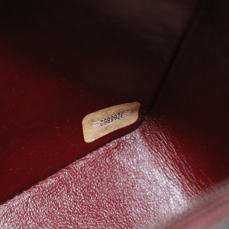 Chanel香奈兒黑金老香羊皮方胖18cm-8