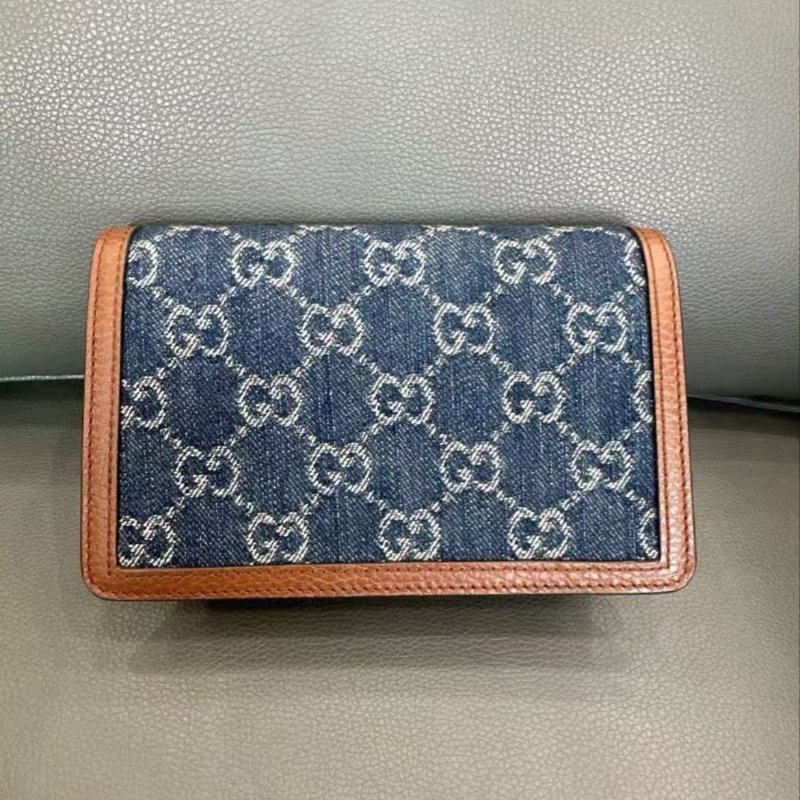 Gucci 牛仔酒神 woc 16x4x10 99新 配件塵袋-6