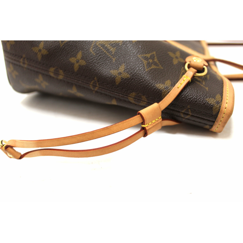 Louis Vuitton Classic Monogram Neverfull PM Tote Shoulder Bag-11