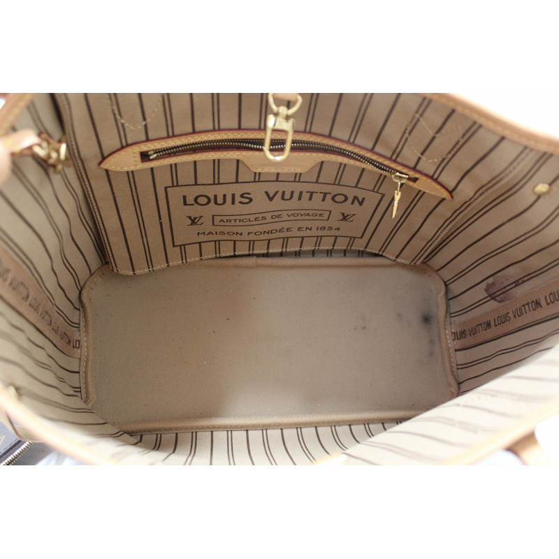 Louis Vuitton Classic Monogram Neverfull PM Tote Shoulder Bag-13
