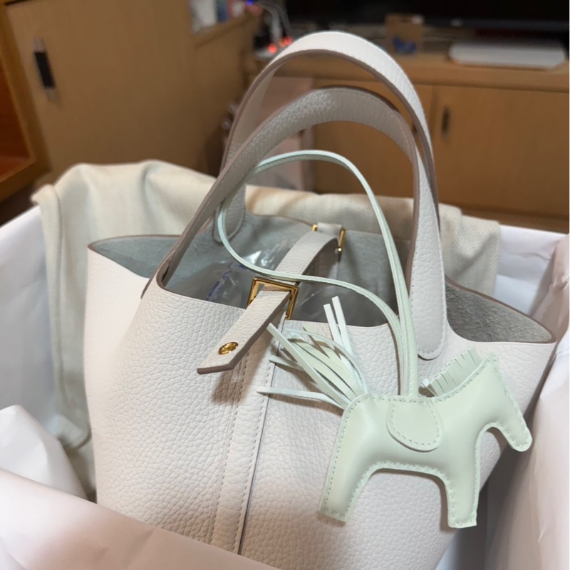 （降價）愛馬仕Hermes Rodeo pm 小馬吊飾 氣泡綠 vert fizz-0