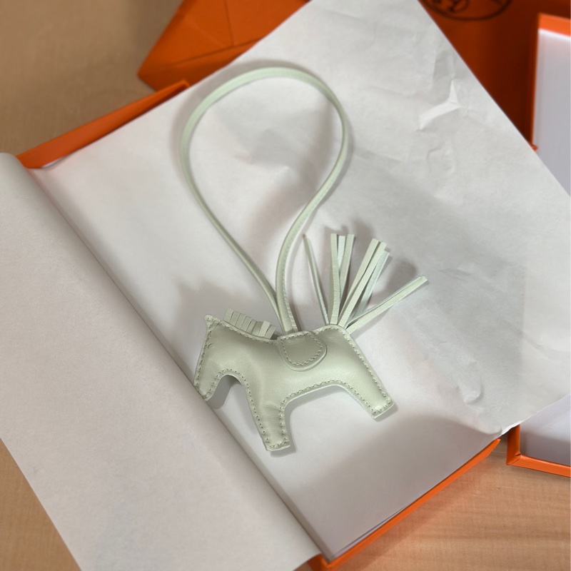 （降價）愛馬仕Hermes Rodeo pm 小馬吊飾 氣泡綠 vert fizz-5