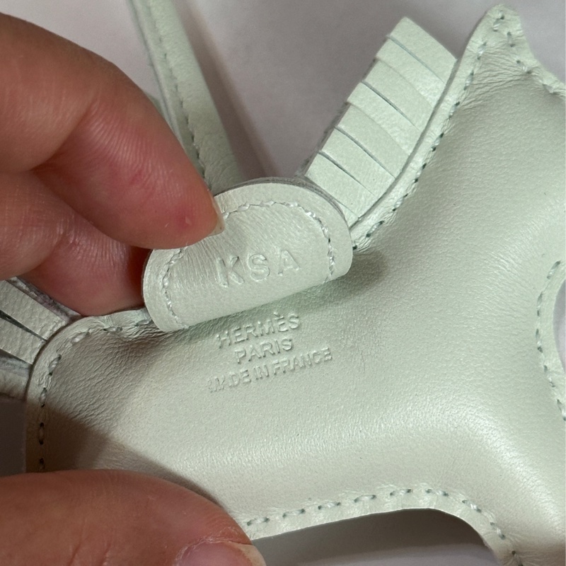 （降價）愛馬仕Hermes Rodeo pm 小馬吊飾 氣泡綠 vert fizz-7