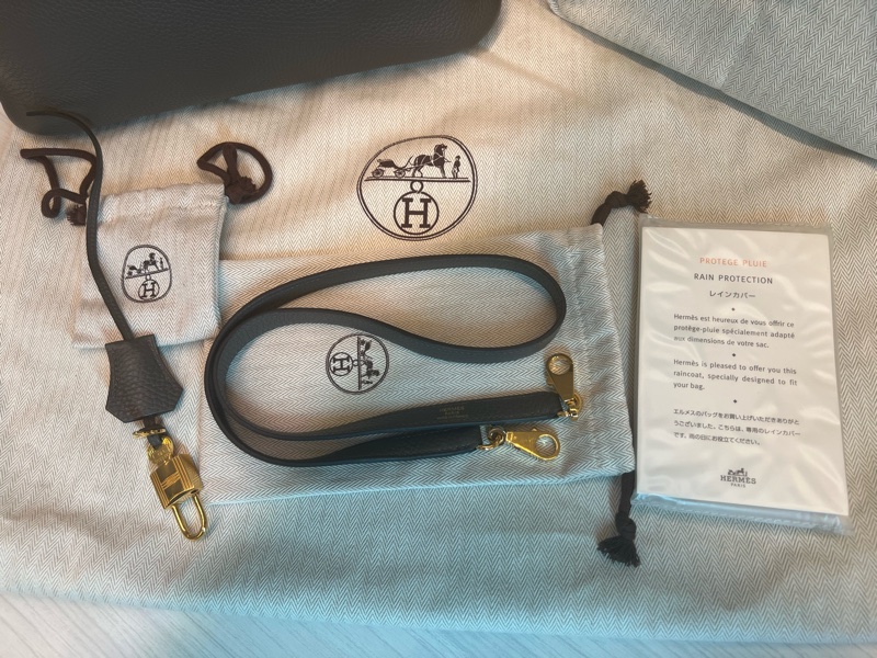 【贈Twillyx 2】Hermès Bolide 31 錫灰金色五金TAURILLON CLEMEMCE-14