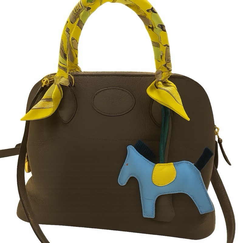 【贈Twillyx 2】Hermès Bolide 31 錫灰金色五金TAURILLON CLEMEMCE-16