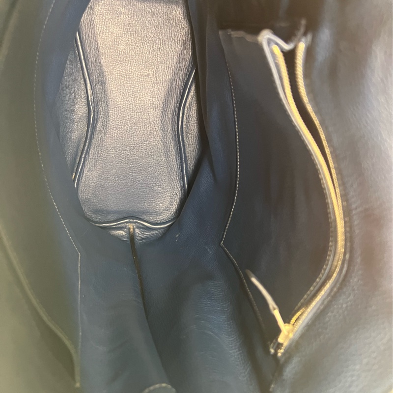 【贈原廠Charm+ Maxi Twilly Cut】 已停產愛馬仕Hermès So kelly 26 孔雀藍TOGO單肩/斜揹雙用-3