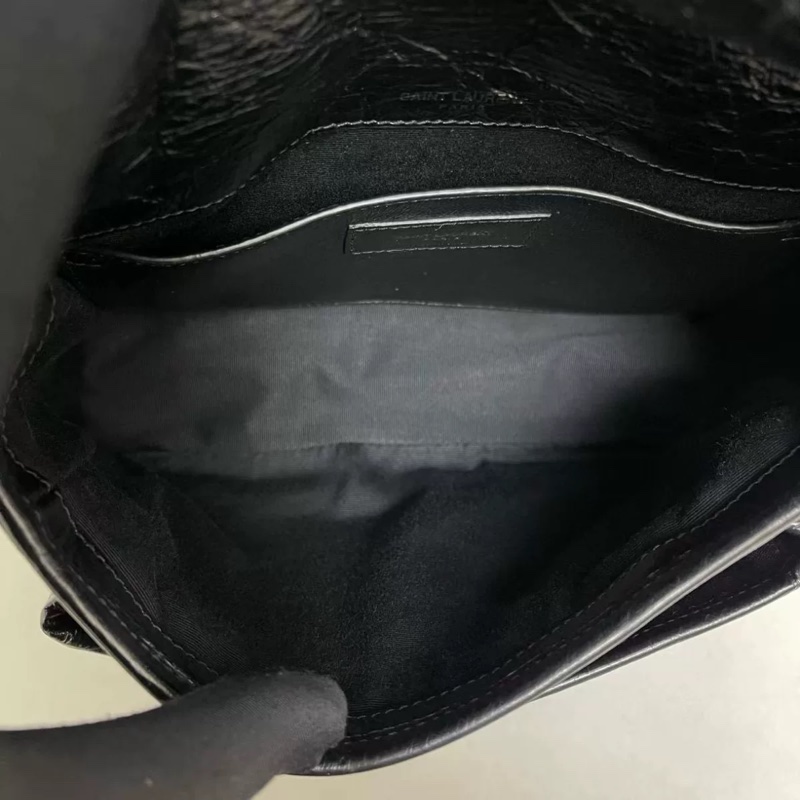 Ysl Niki baby黑銀小號鏈條斜挎包 99新閒置🈶購證 rose同款🔥-13