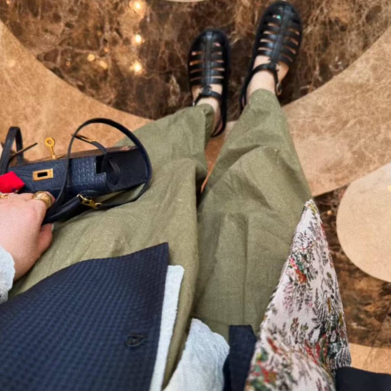 ✨Chanel 24C羅馬涼鞋 39號 只穿一次包裝齊全-0