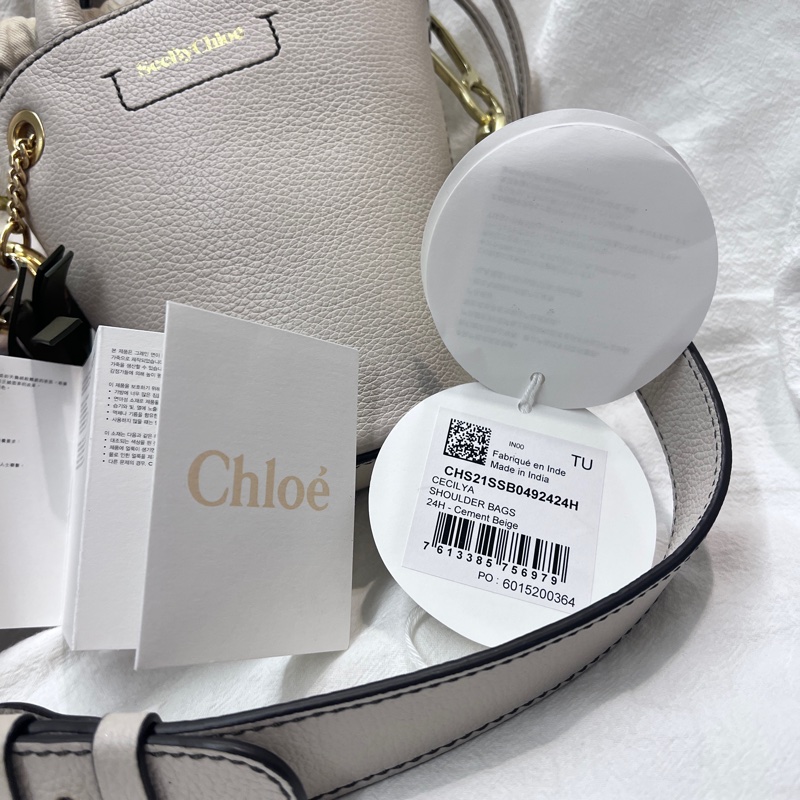 SEE BY CHLOE MINI CECILYA 水桶型托特包-12