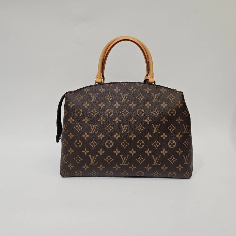 LV 原花金釦Grand Palais MM手提肩斜背包M45898-1