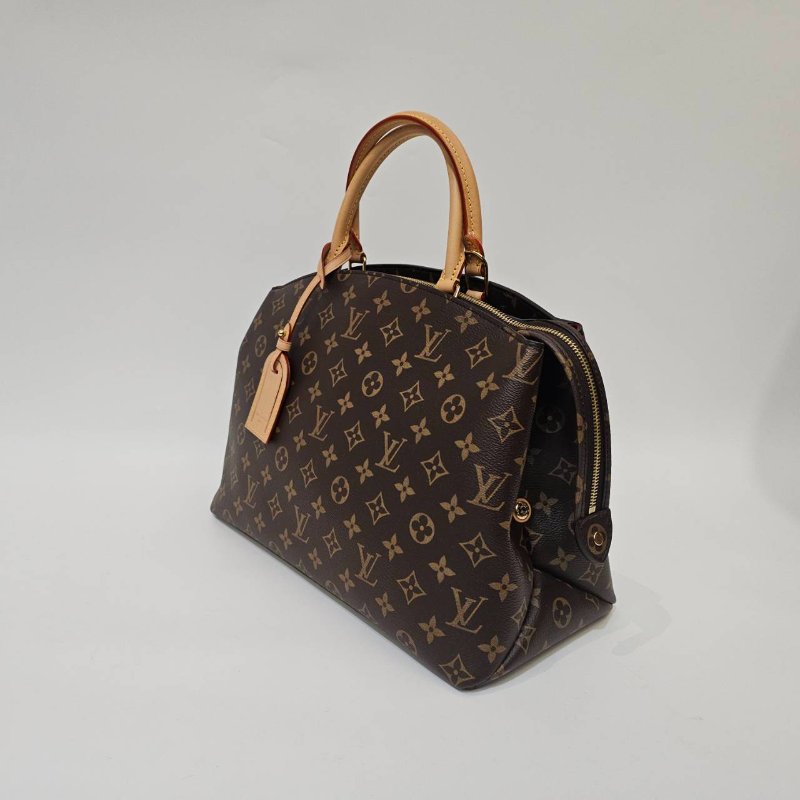 LV 原花金釦Grand Palais MM手提肩斜背包M45898-3