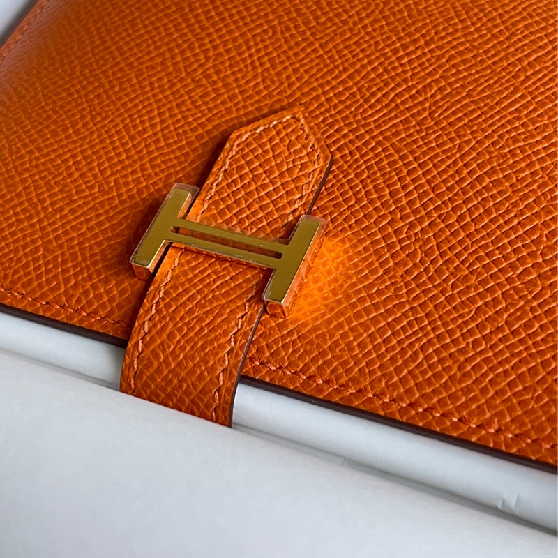 Hermes 愛馬仕Bearn Compact零錢短夾🍊全新全配K刻-0