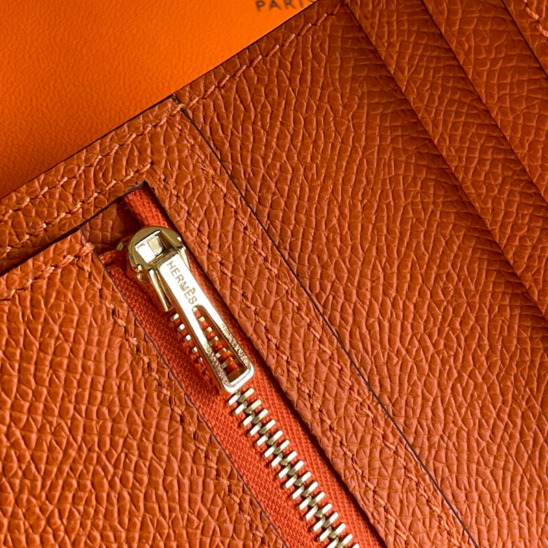 Hermes 愛馬仕Bearn Compact零錢短夾🍊全新全配K刻-6