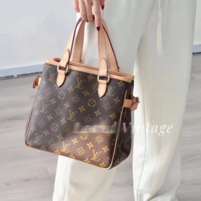 Lv 南瓜包 小號 手提包-19