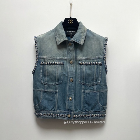 Chanel 25A 牛仔馬甲