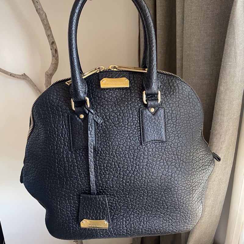 BURBERRY手提包🇬🇧瀟🇬🇧貝殼包/手提包/小資包/媽媽包🇬🇧正品🇬🇧況好🇬🇧自➕肩帶🉑️肩背/側背/斜背-1