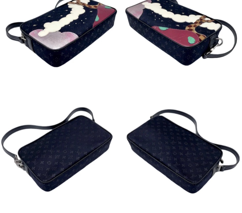 「JL精品代購」LV 童話森林系列 緞面腋下包-5