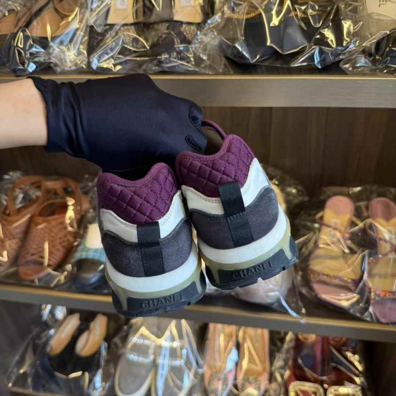 CHANEL 運動鞋 37號 配色很美 很新-3