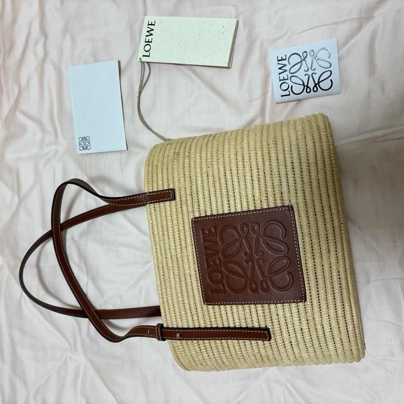 loewe square basket bag-0