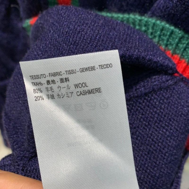 原價4萬／全新品／Gucci羊絨羊毛開襟外套／男女同款-10