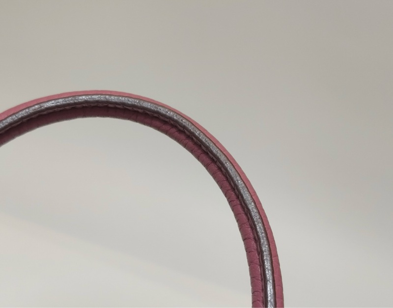 Hermes GP 30手提包帆布 Negonda牛皮银扣G5玫瑰木粉框c刻-25