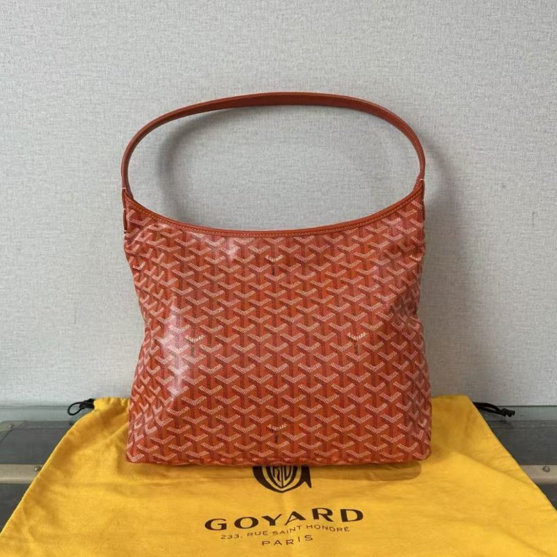 GOYARD 經典老花子母hobo腋下包 34*30*13 98新配件塵袋-1